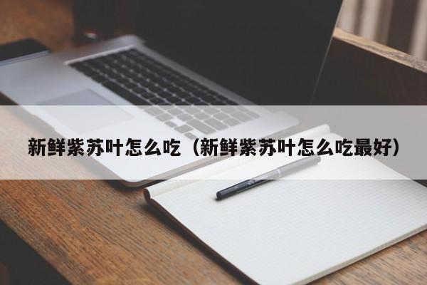 新鲜紫苏叶怎么吃（新鲜紫苏叶怎么吃最好）